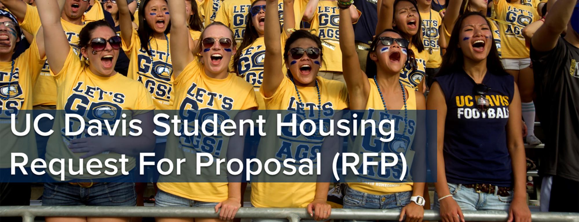 UC Davis Student Housing Request for Proposal